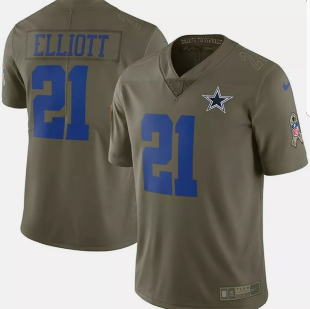 Nike Dallas Cowboys Ezekiel Elliott Limited Jersey